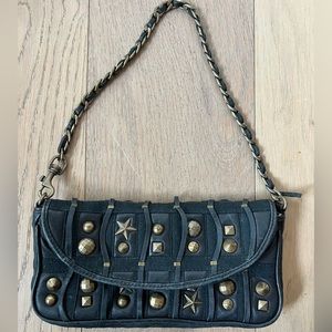 Genuine Leather Betsey Johnson Clutch Shoulder Bag